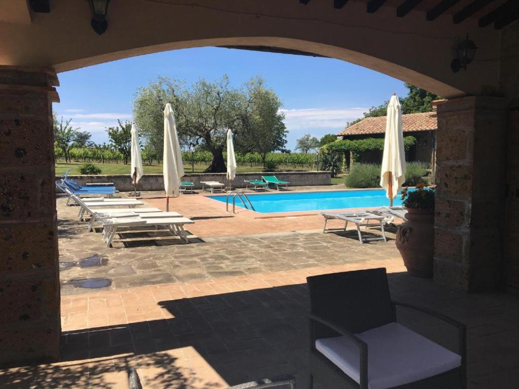 Agriturismo Eco-Bio Villa Vacasio Pitigliano Dış mekan fotoğraf
