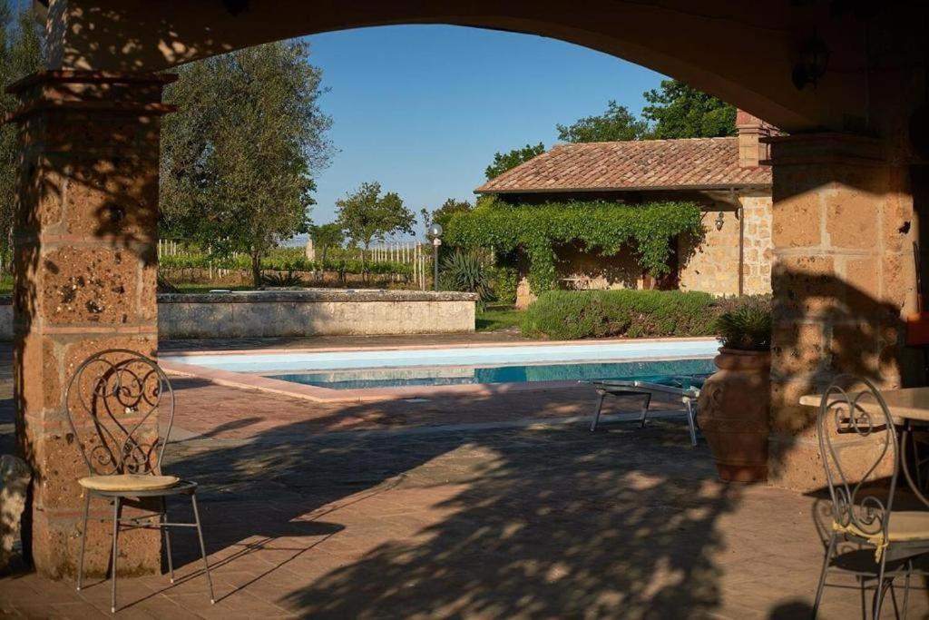 Agriturismo Eco-Bio Villa Vacasio Pitigliano Dış mekan fotoğraf